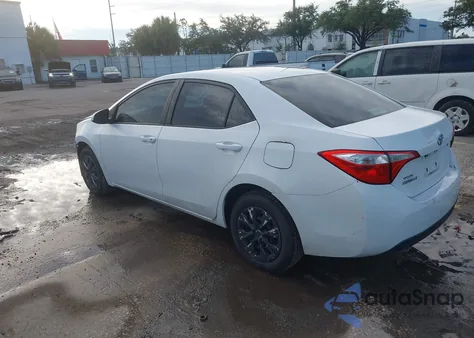 2016 Toyota Corolla L z USA, uszkodzony, nr VIN 2T1BURHEXGC643487
